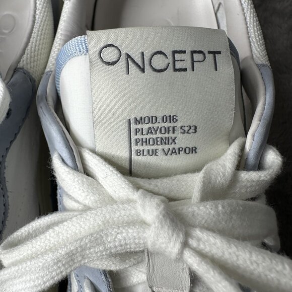 ONCEPT Phoenix Sneakers Womens 10 Blue Vapor Leather Shoes Playoff S23 Comfort - Picture 5 of 11